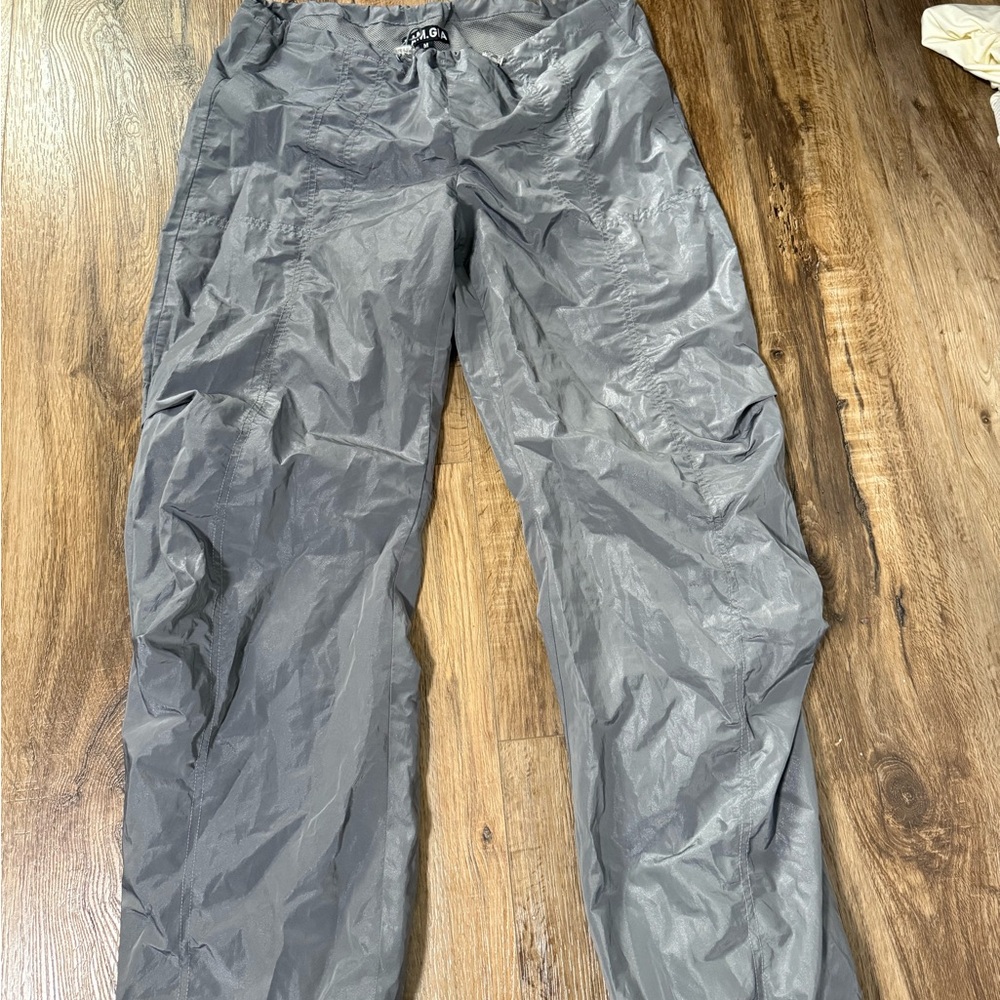 Gray I.AM.GIA Parachute Pants